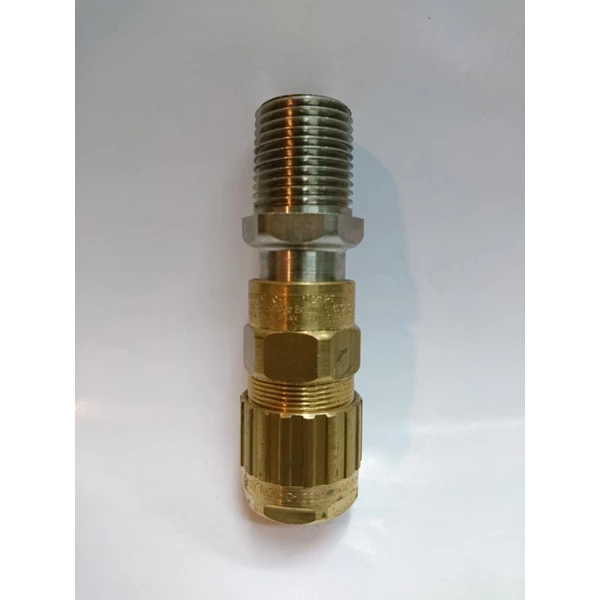 Cable Gland Hawke Brass Nickel Plated 501-453 RAC-F M75
