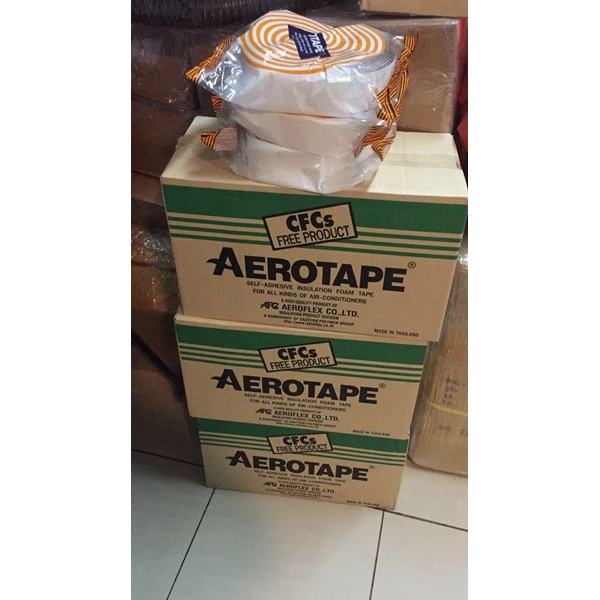 Aerotape tape untuk insulation berbagai pipa
